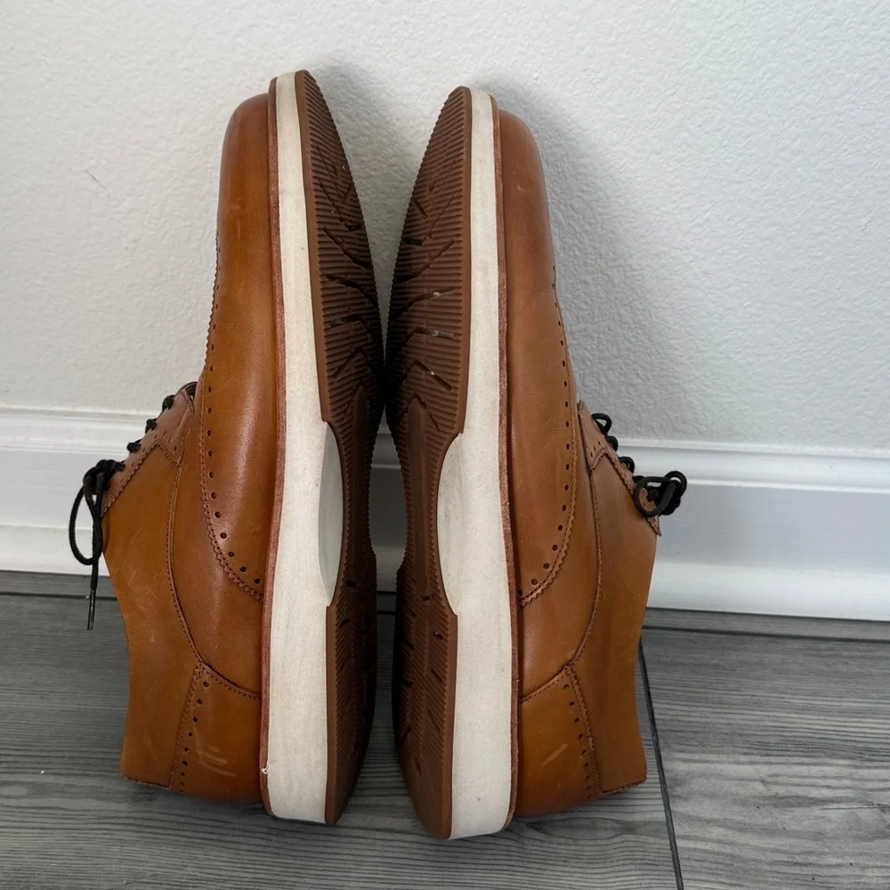 Allen Edmonds Mayfair Brown Patent Leather Dress Shoes